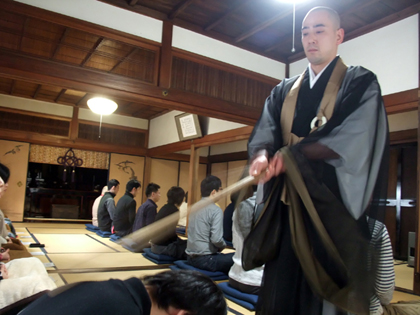 京都・勝林寺での座禅コン
