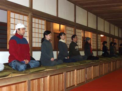 大陽寺座禅