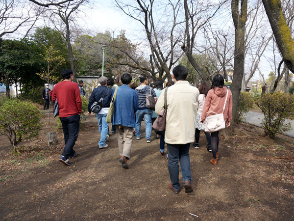 海老名散策の様子