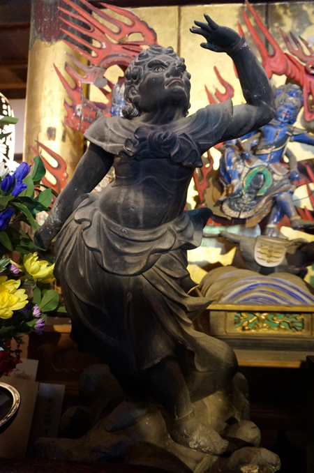 群馬県・得成寺の制多迦童子