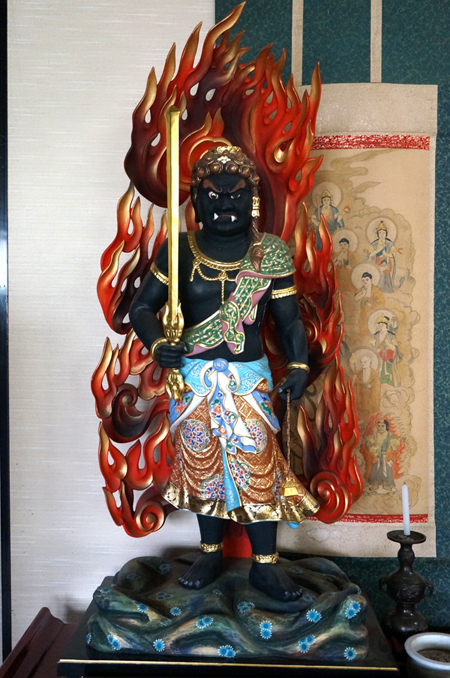 無量寿寺の不動明王