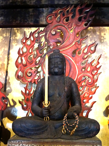 群馬県・得成寺の不動明王