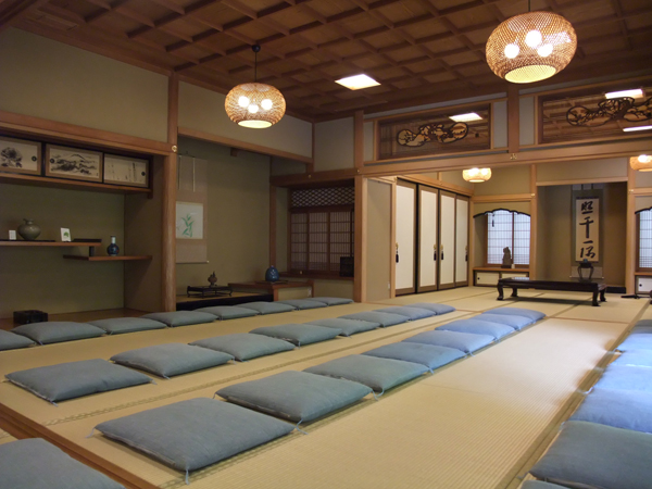 お寺の部屋
