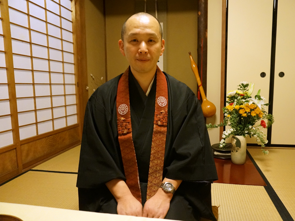 浄慶寺の中島住職