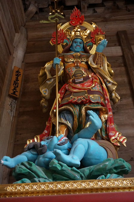 永平寺の多聞天