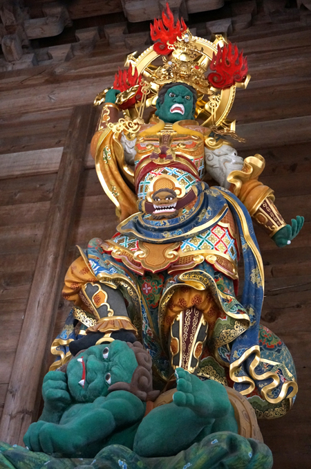 永平寺の持国天