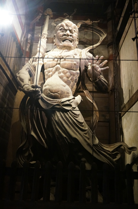 東大寺の仁王像（阿形）