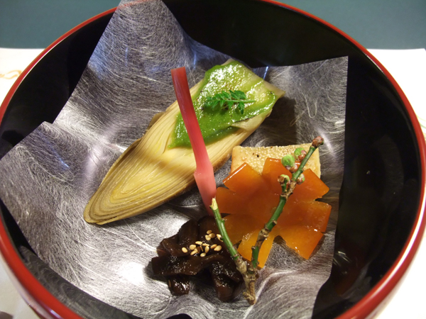 泉竹の精進料理