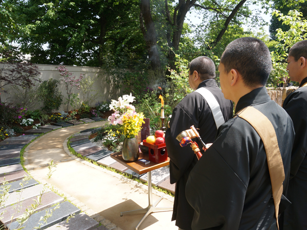 久が原庭苑開眼法要