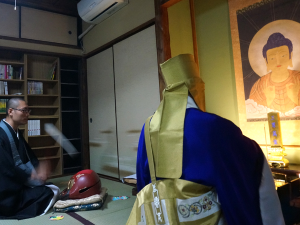 お寺の漫画図書館開館法要