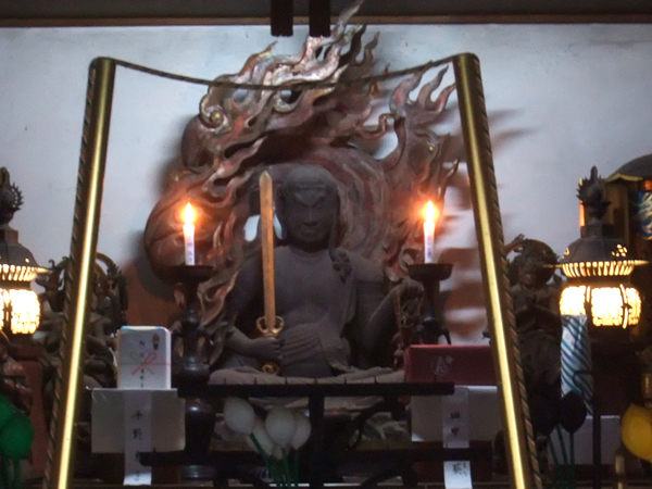 京都府・山科聖天の不動明王