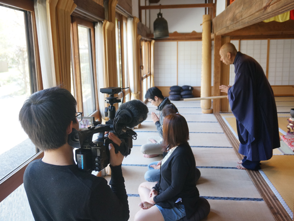 正覚寺の座禅体験