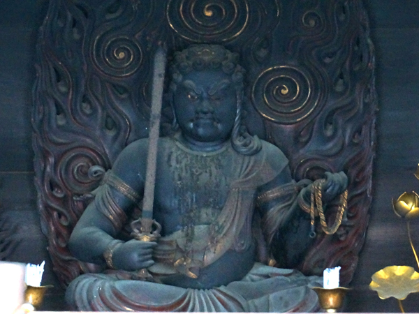 奈良・西大寺の不動明王