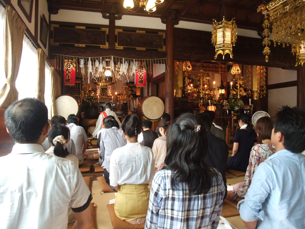 妙勝寺のご祈祷