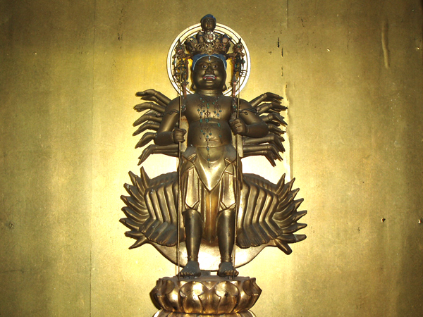 正妙寺の十一面千手千足観音菩薩