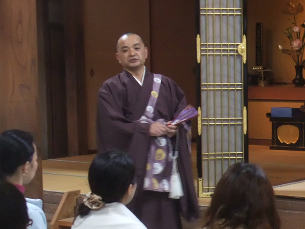 光澤寺・宗元英敏住職