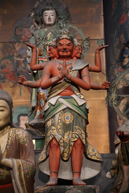 東京国立博物館（仁和寺と御室派のみほとけ展）の阿修羅王