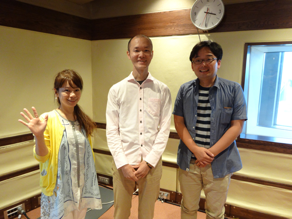 神門光太朗さん、石垣真帆さん、ほーりー