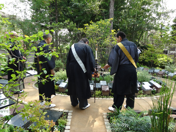 お寺の樹木葬