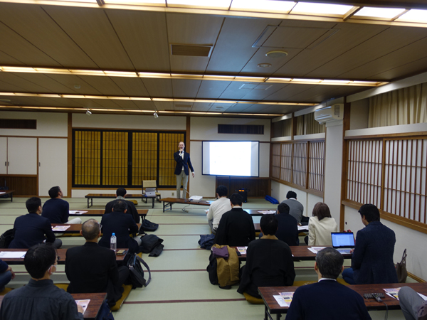 築地本願寺でのほーりー講演