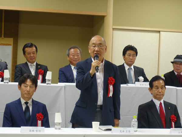 荒井正吾・奈良県知事