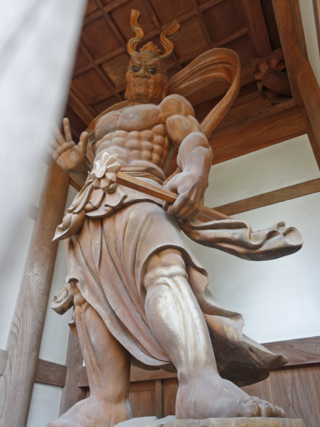 小川寺の仁王（吽形）