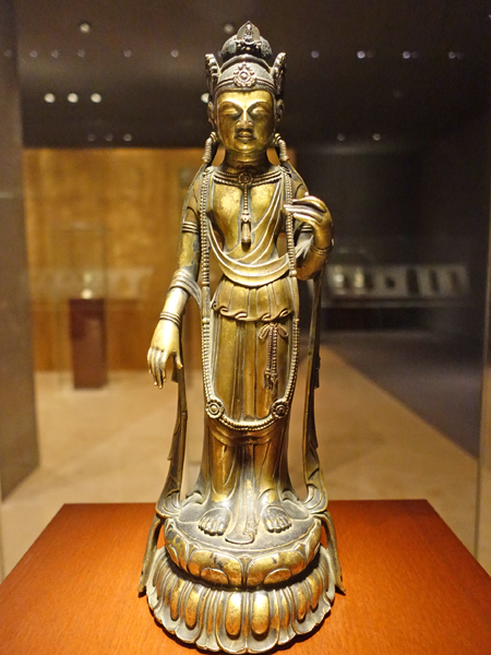 東京国立博物館の観音菩薩