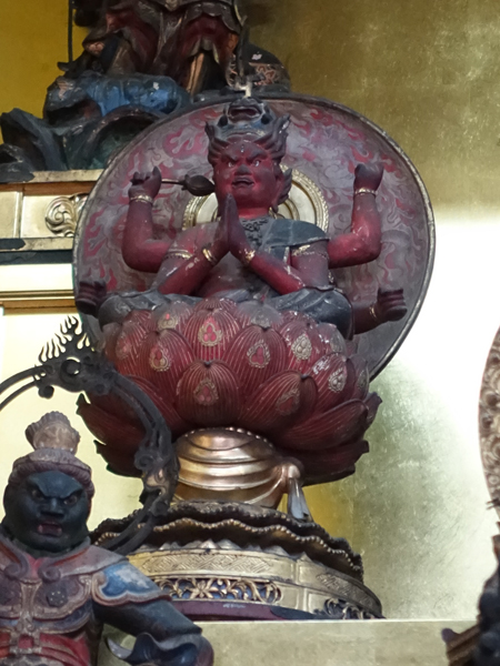 愛媛・法華寺の愛染明王