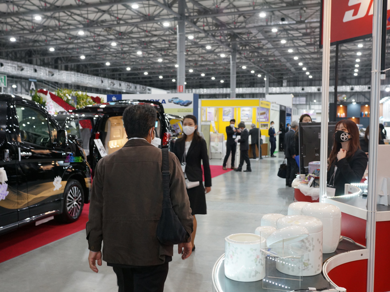 エンディング産業展の会場