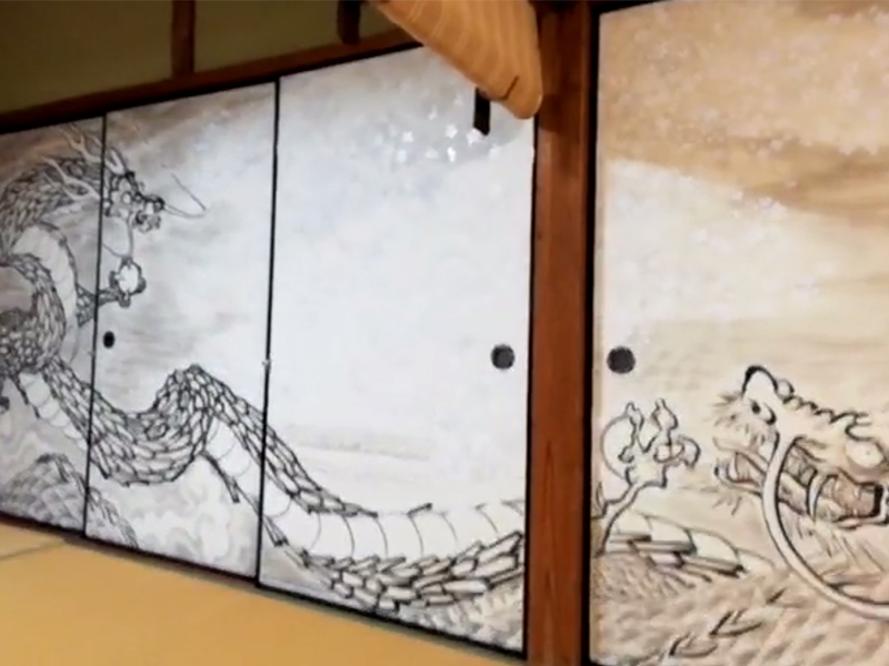 海蔵寺の宿坊襖絵