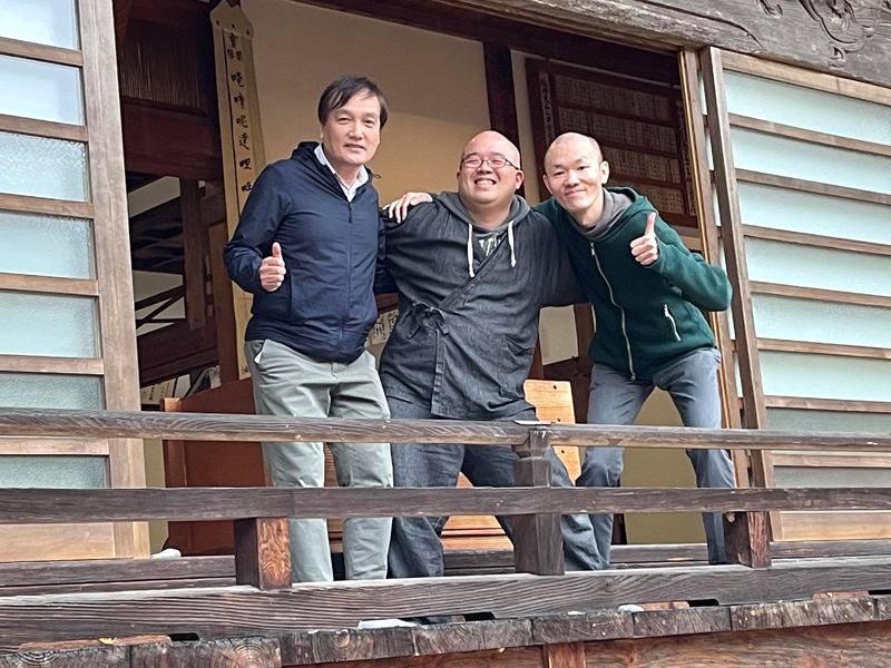 門脇さん、醍醐さん、ほーりー