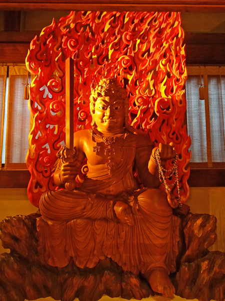 大阪・藤次寺の不動明王