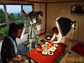 清水大師寺のテレビ取材