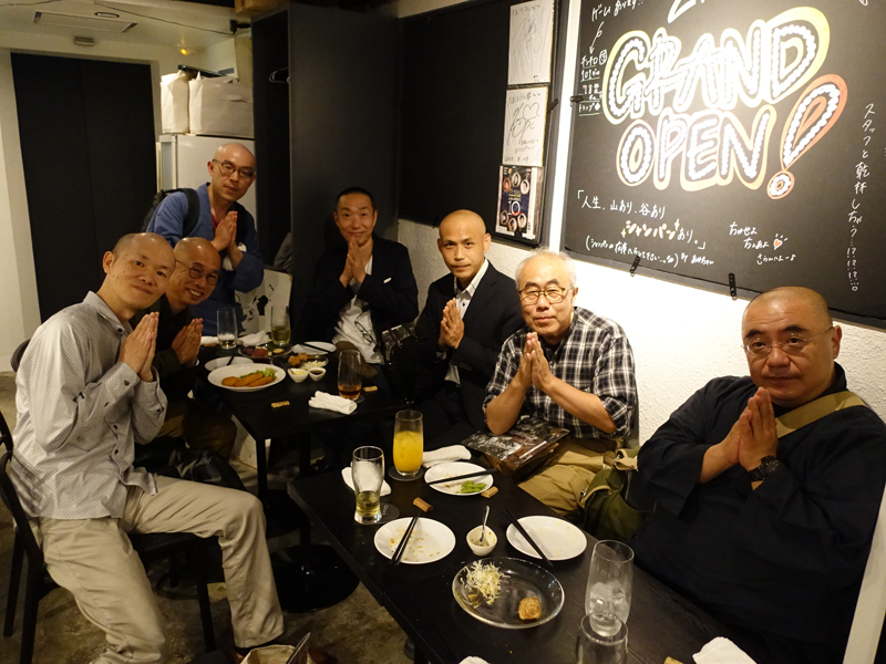 長谷雄住職と勉強会