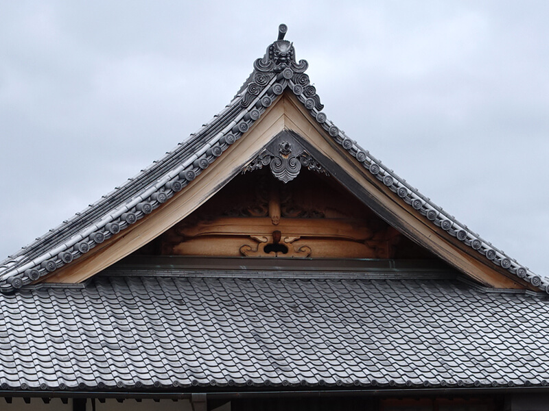 本堂の屋根